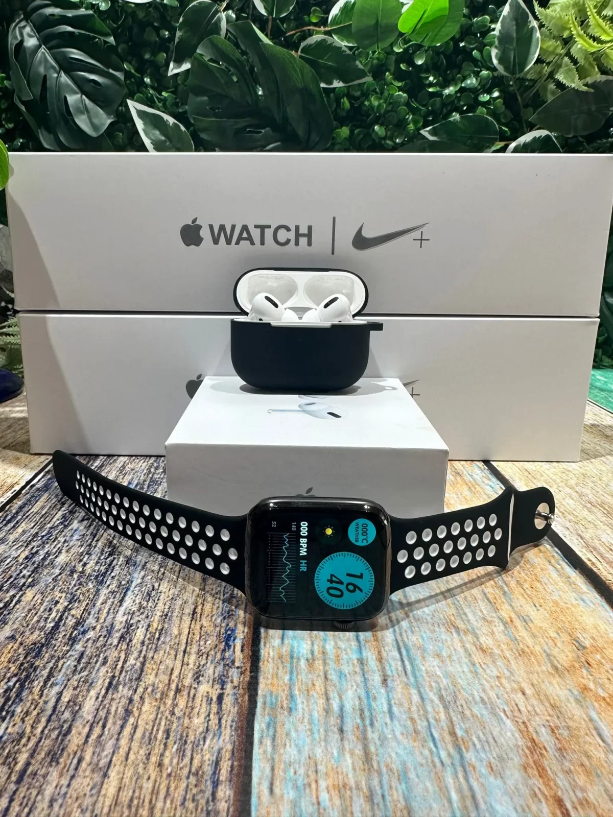 Watch 8 Nike Series Akıllı Saat + Airpods Pro 2 Lux Bluetooth Kulaklık