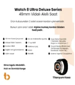 Watch 8 Ultra Deluxe Akıllı Saat