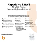 Airpods Pro 2 Lux Bluetooth Kulaklık