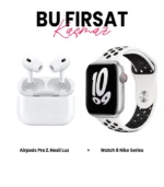 Watch 8 Nike Serisi Akıllı Saat ve Airpods Pro 2 Lux Bluetooth Kulaklık