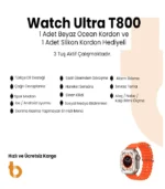 Watch Ultra T800 Akıllı Saat