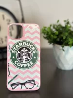 Iphone Starbucks Sert Slikon Telefon Kılıfı