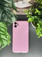 Lansman Slikon Telefon Kılıfı Pembe