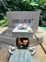 Hello Watch 3 + Akıllı Saat ve Airpods Pro ANC Bluetooht Kulaklık