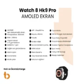 Watch HK9 Pro Akıllı Saat