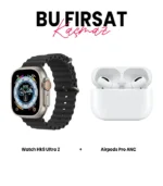 Watch Hk9 Ultra2 Akıllı Saat ve Airpods Pro ANC Bluetooth Kulaklık