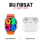 Watch Hk9 Ultra2 Akıllı Saat ve Airpods Pro ANC Bluetooth Kulaklık